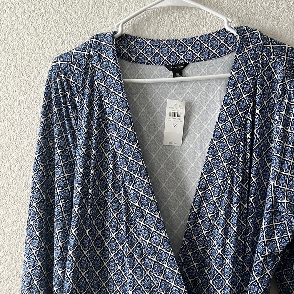 Ann Taylor Wrap Dress sz 18
